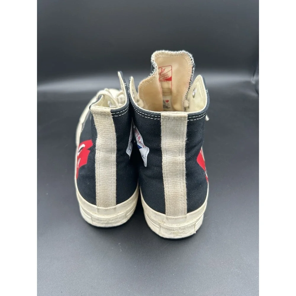 Converse Chuck Taylor All Star Comme des Garcons Play High Top Sneakers Sz 8M